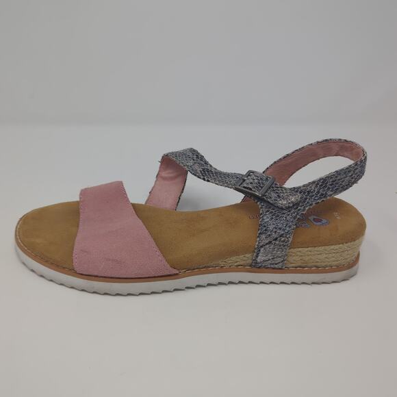 Bobs Skechers Desert Kiss Cactus Rose Womens Size 10 - Picture 2 of 9